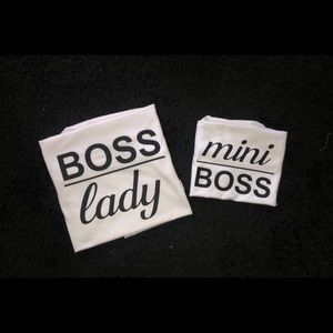 Mommy & me shirt set